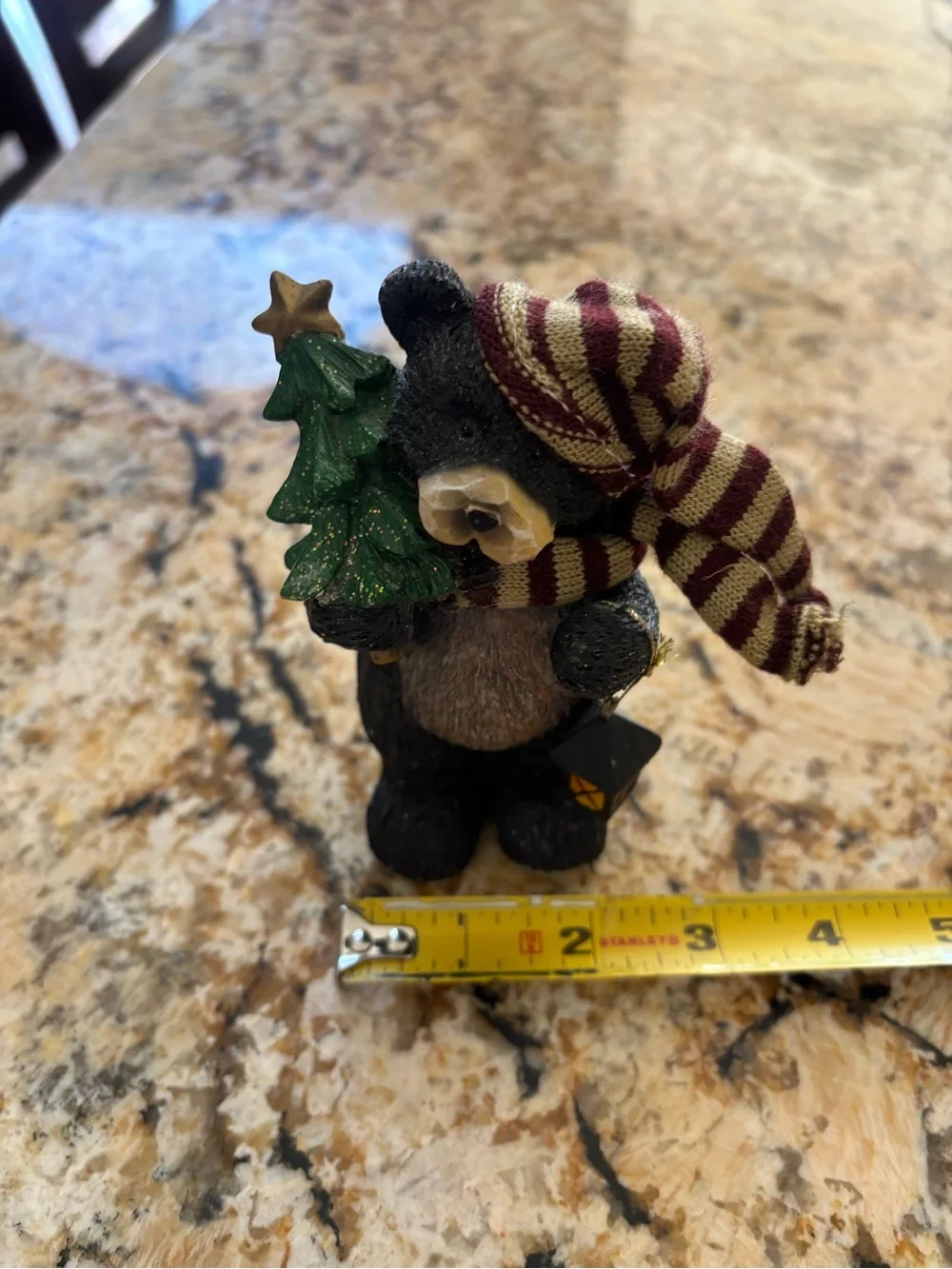 Winter Bear Figurine